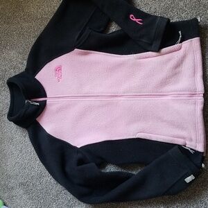 THE NORTH FACE FLEECE ZIPPERED JACKET